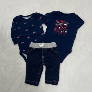 Carter's Baby Boy Outfit Size 3 Months